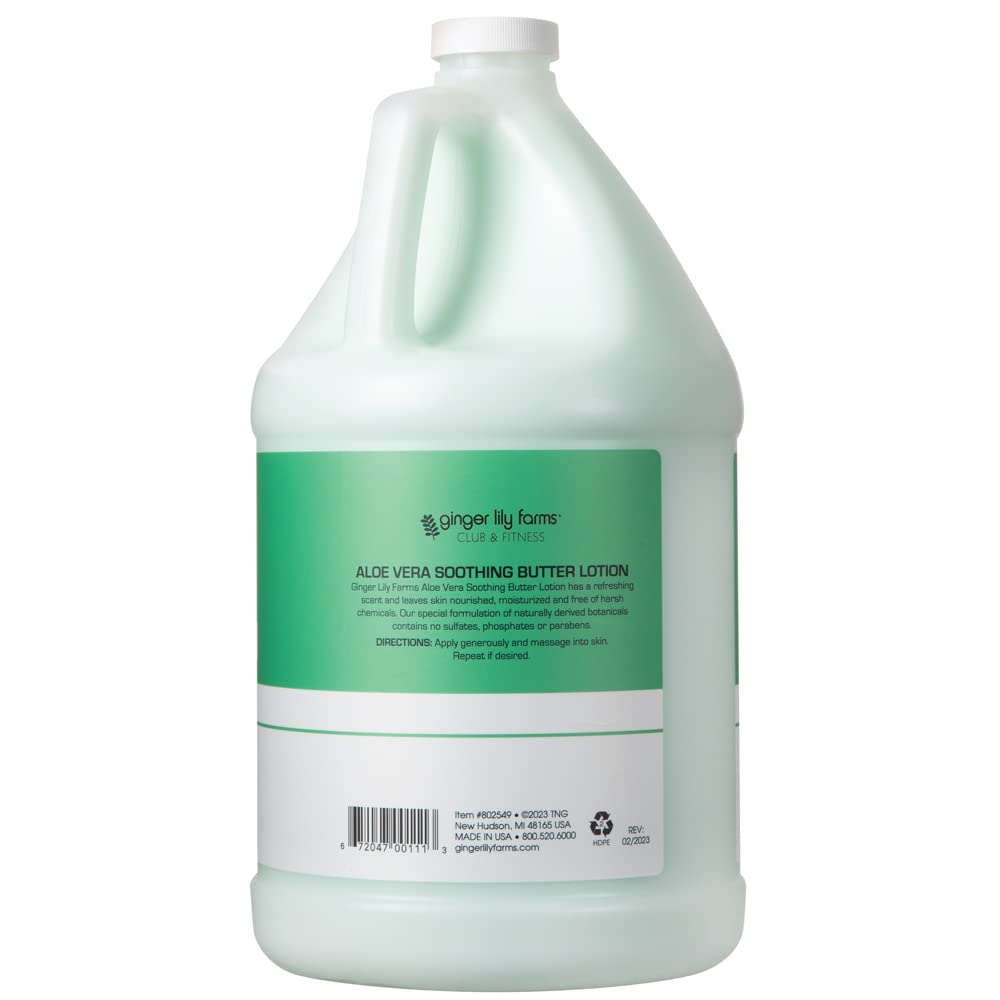 Ginger Lily Farms pump dispenser in use demonstrating easy application benefit