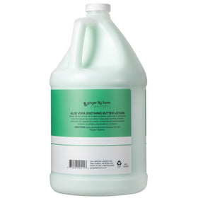 Ginger Lily Farms pump dispenser in use demonstrating easy application benefit