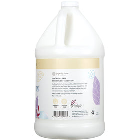 Ginger Lily Farms pour from gallon into pump dispenser for easy refilling