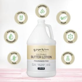 Ginger Lily Farms being dispensed from a pump for convenient use