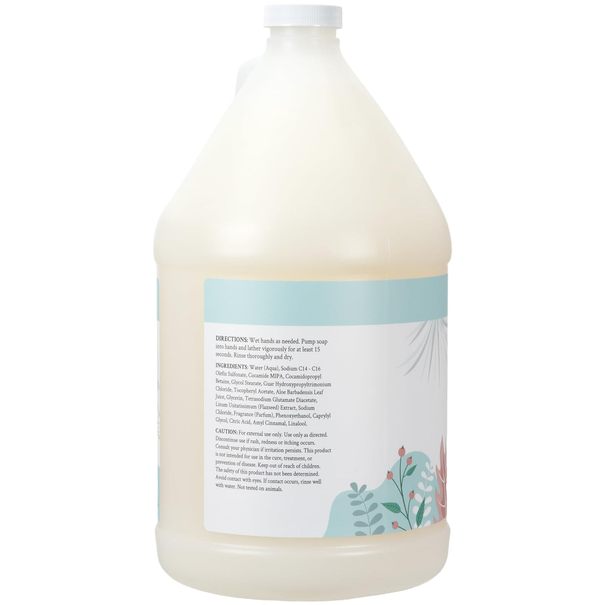 Ginger Lily Farms pouring refill into dispenser for economical benefit