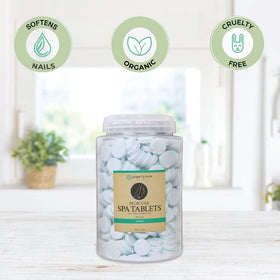 Ginger Lily Farms tablet dissolving in water demonstrating quick activation benefit
