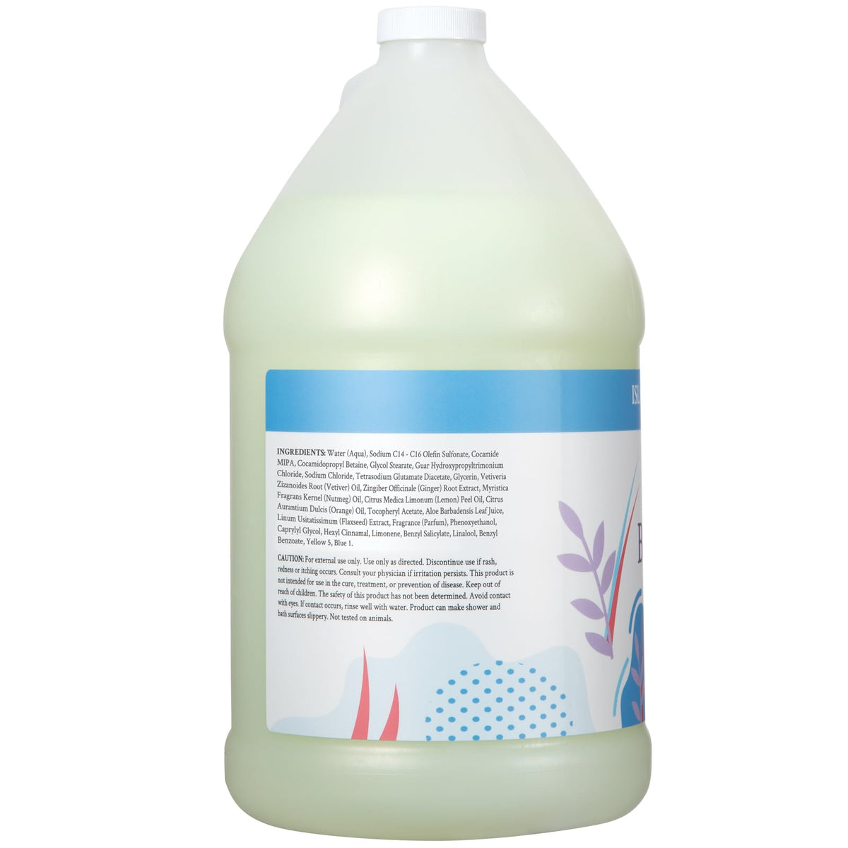 Ginger Lily Farms creamy lather texture demonstrating gentle hydration