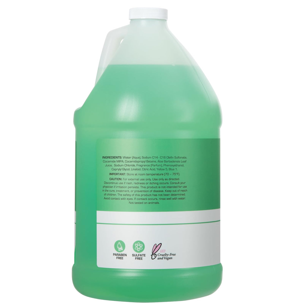 Ginger Lily Farms shampoo foam texture close-up demonstrating rich lather