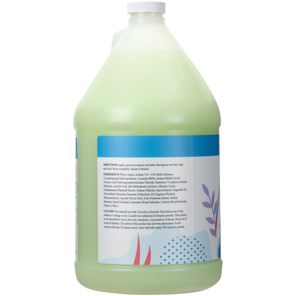 Ginger Lily Farms creamy foam texture demonstrating gentle lather and hydration
