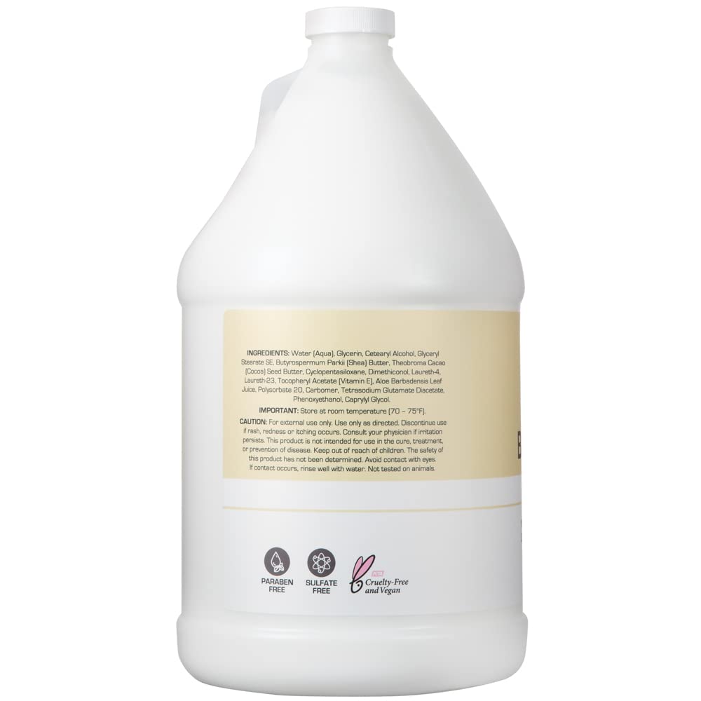 Ginger Lily Farms lotion texture swatch on hand showing quick absorption