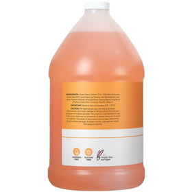 Ginger Lily Farms creamy lather close-up illustrating moisturizing texture and softness