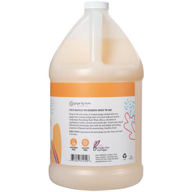 Ginger Lily Farms creamy lather texture hydrates and cleans skin