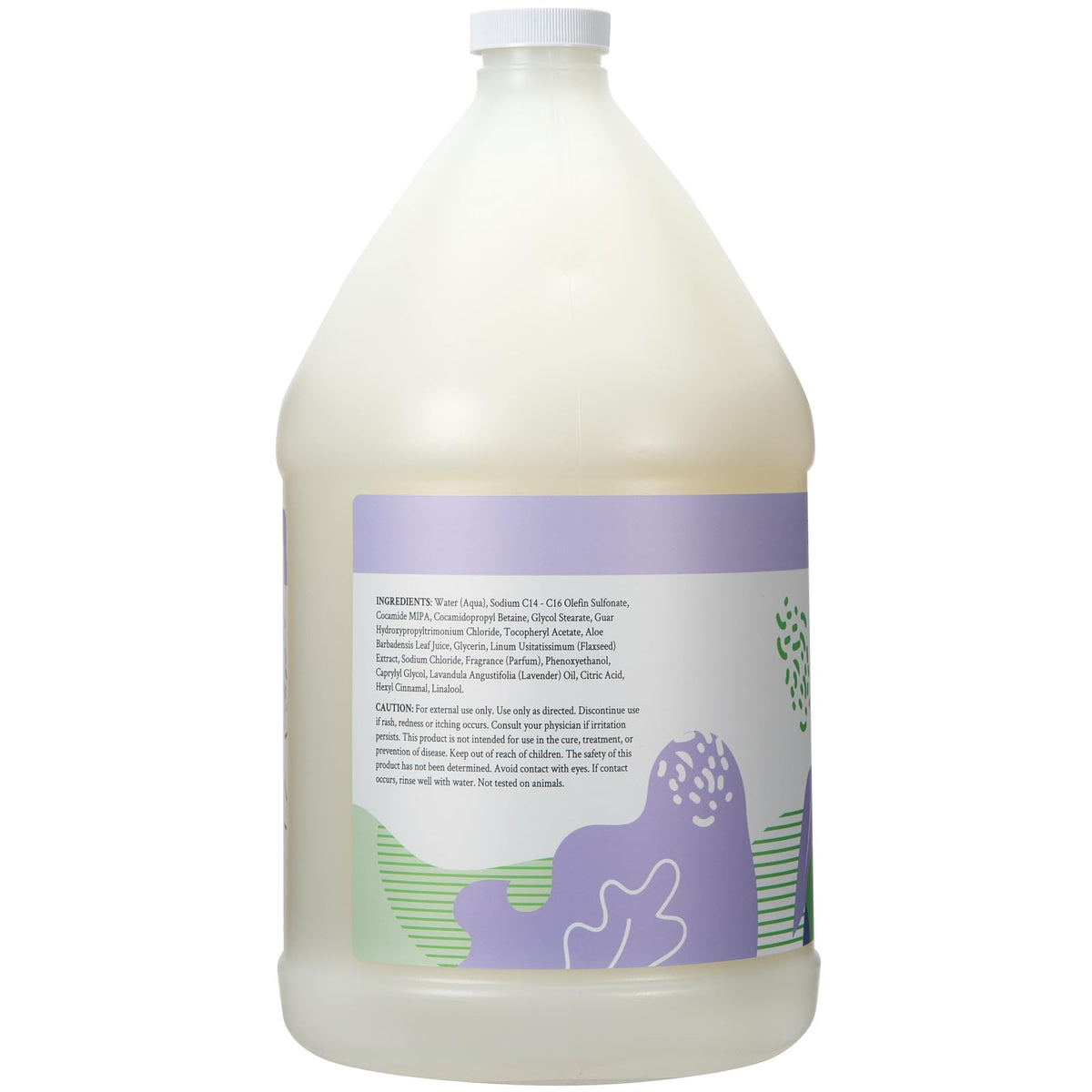 Ginger Lily Farms creamy lather close-up demonstrating moisturizing texture