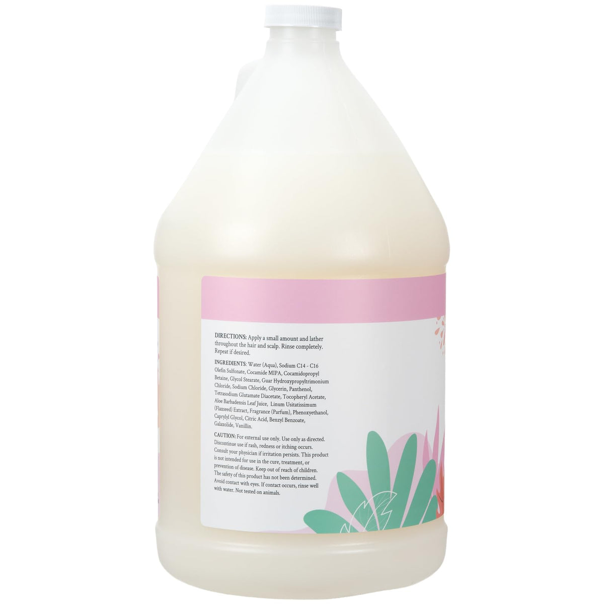 Ginger Lily Farms shampoo lather close-up demonstrating creamy texture and gentle foam