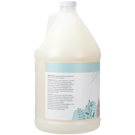 Ginger Lily Farms creamy lather texture demonstrating gentle hydration