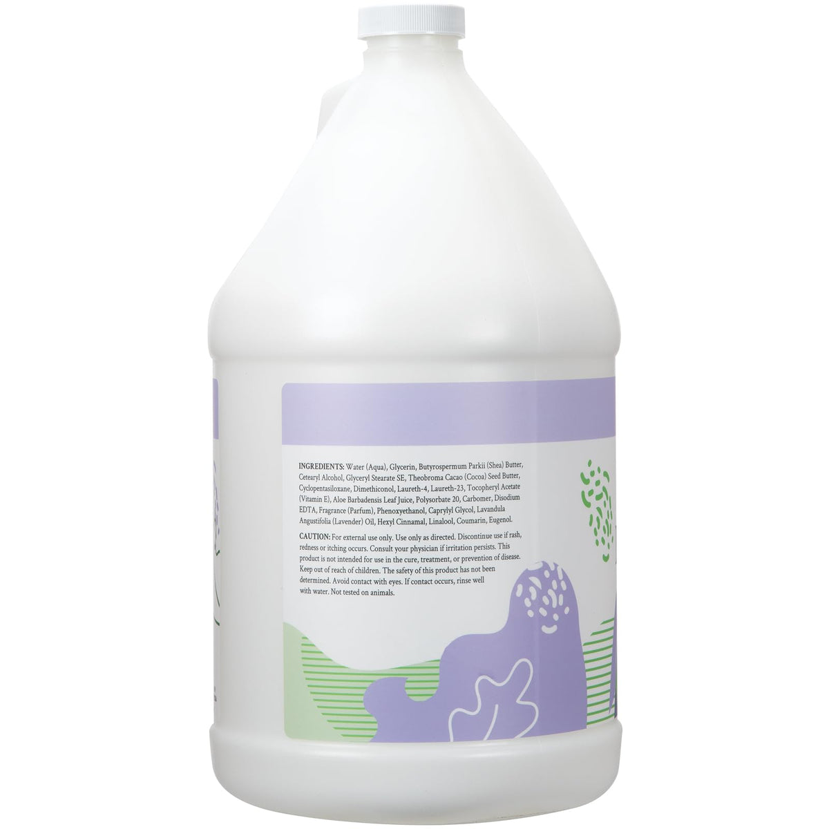Ginger Lily Farms lotion texture on hand demonstrating fast absorption and hydration