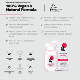 Ginger Milk ampoule application in hand demonstrating easy, mess-free use