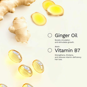 Ginger Milk Natural Care dropper close-up dispensing precise serum for targeted application