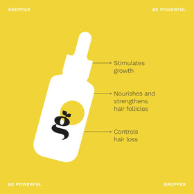 Ginger Milk Natural Care label detail listing ginger, rosemary, biotin and natural formulation