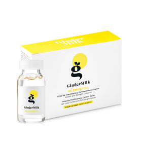 Ginger Milk Natural Care single ampoule close-up highlighting applicator precision