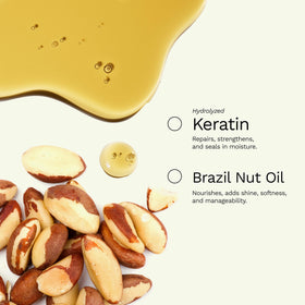 Ginger Milk texture close-up highlighting creamy hydrating formula