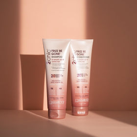 GIOVANNI 2chic shampoo foam texture close-up demonstrating gentle creamy lather