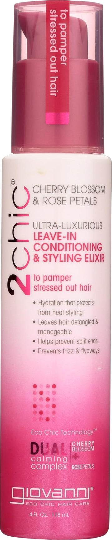 GIOVANNI bottle front packaging showing product and scent benefits