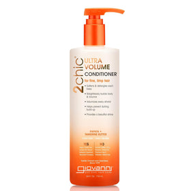 GIOVANNI 2chic front bottle view showing label and 24 oz size benefit