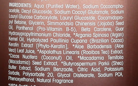 GIOVANNI argan oil detail illustrating nourishing ingredient for shine