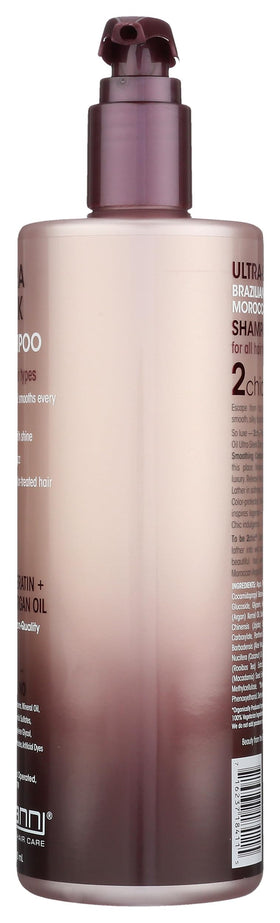 GIOVANNI bottle next to hand showing 24 oz scale and value
