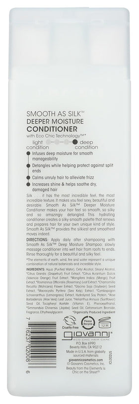 GIOVANNI conditioner pump close-up highlighting easy dispensing for precise use
