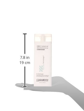 GIOVANNI cream texture swirl showing lightweight moisturizing feel