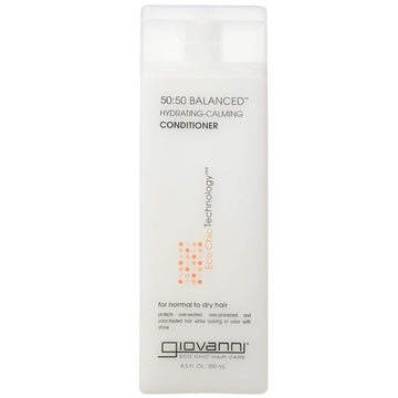 GIOVANNI front packaging showing label and 8.5 oz size, highlighting clean formula benefit