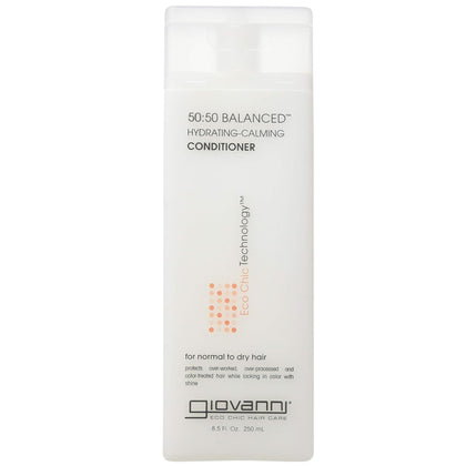 GIOVANNI front packaging showing label and 8.5 oz size, highlighting clean formula benefit