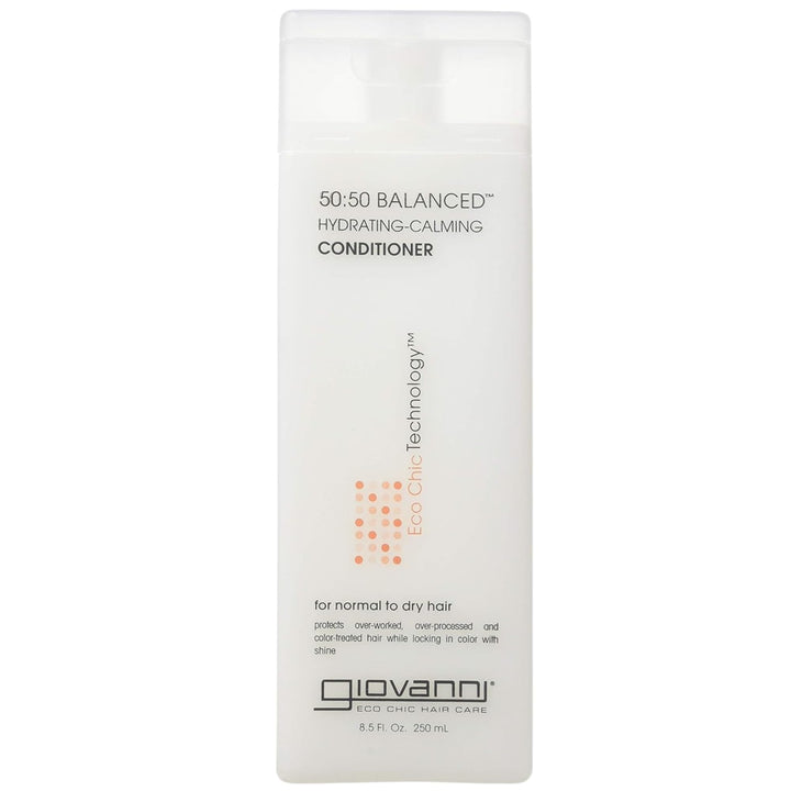 GIOVANNI front packaging showing label and 8.5 oz size, highlighting clean formula benefit