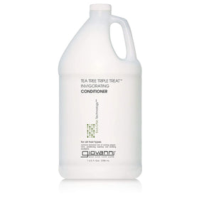 GIOVANNI front bottle view showing 128 oz size and cooling botanicals benefit