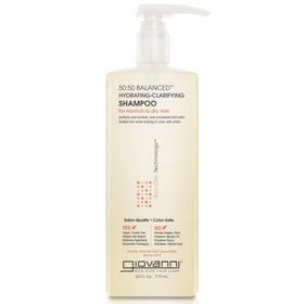 GIOVANNI front bottle view showing label and easy-pour cap for daily use