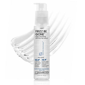GIOVANNI front packaging showing clean anti-frizz benefits