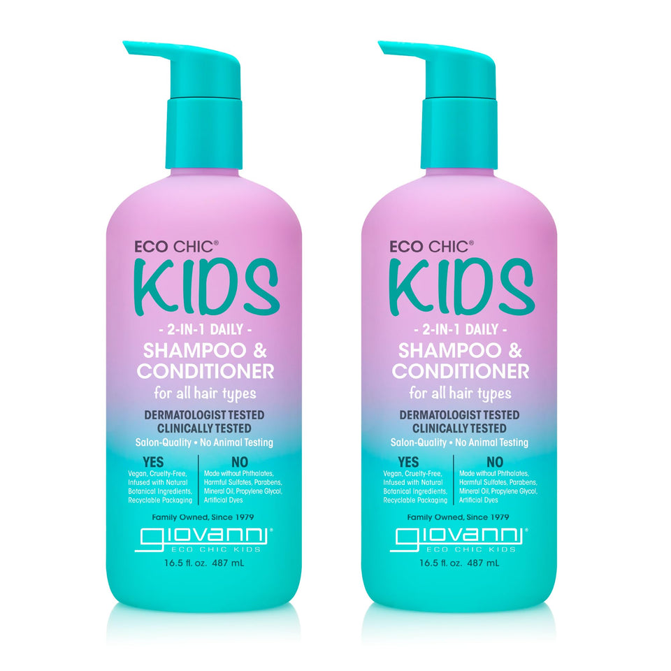 GIOVANNI front packaging showing kid 2-in-1 and playful design for easy use