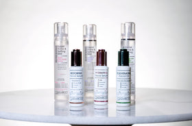 GIOVANNI bottle inside purse for on-the-go hydration and convenience