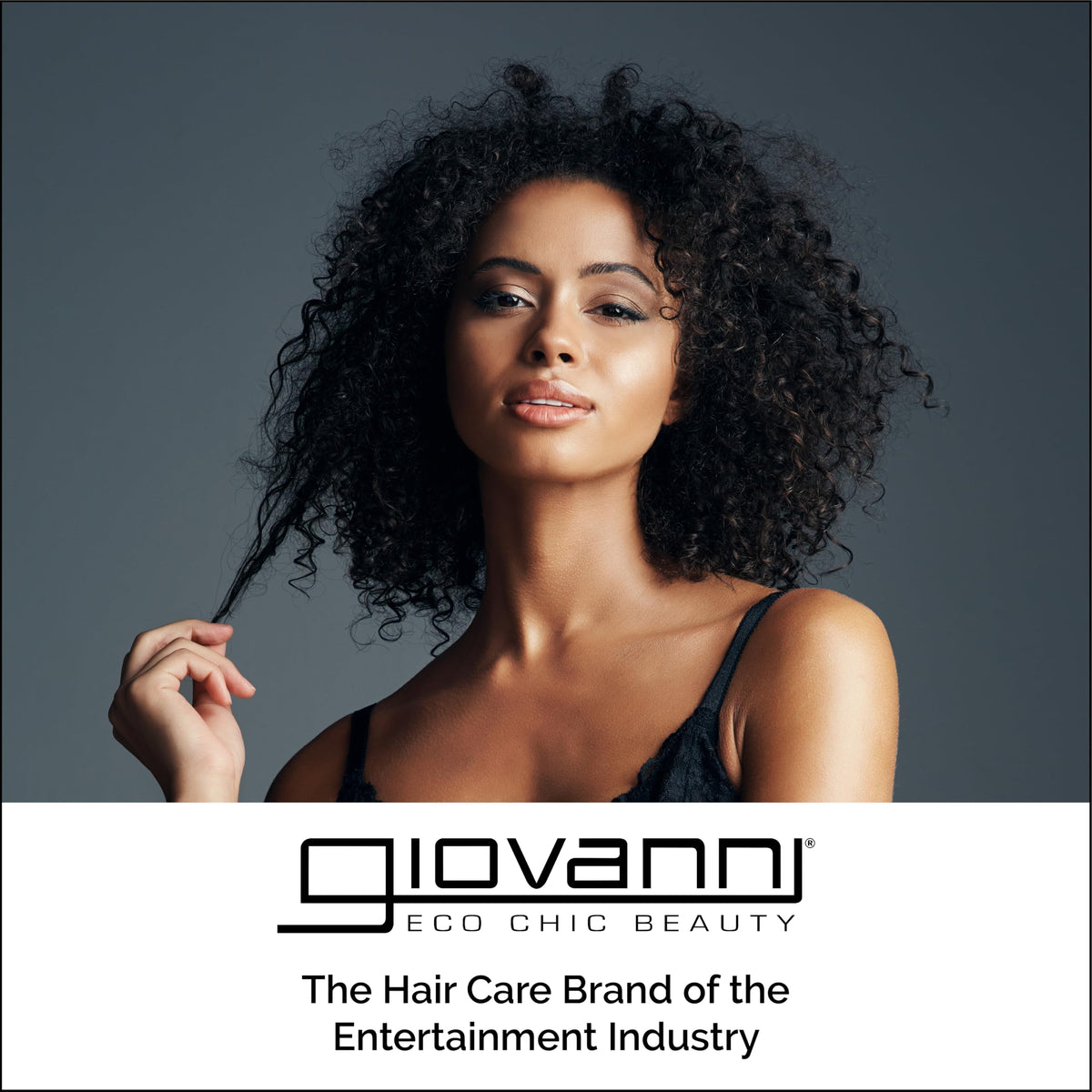 GIOVANNI shampoo in shower demonstrating easy application benefit