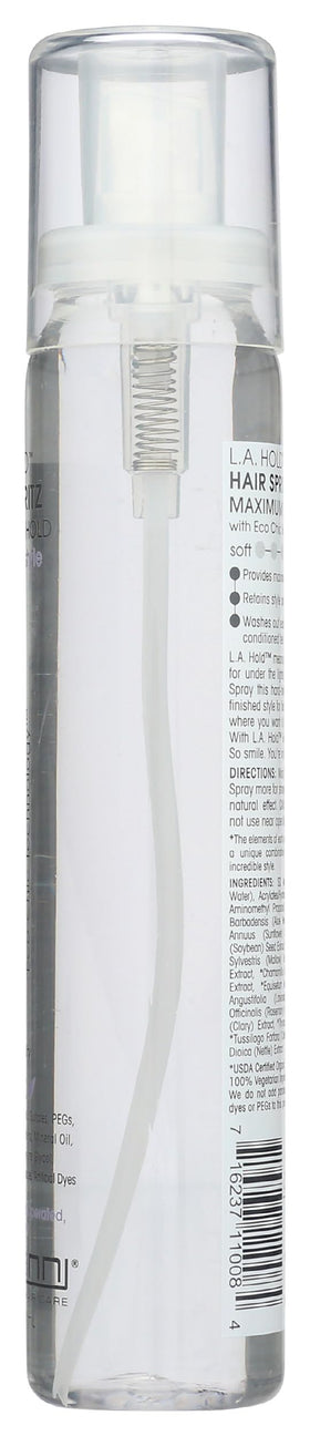GIOVANNI product label and ingredient area focused to highlight sulfate-free and vegan-friendly claims