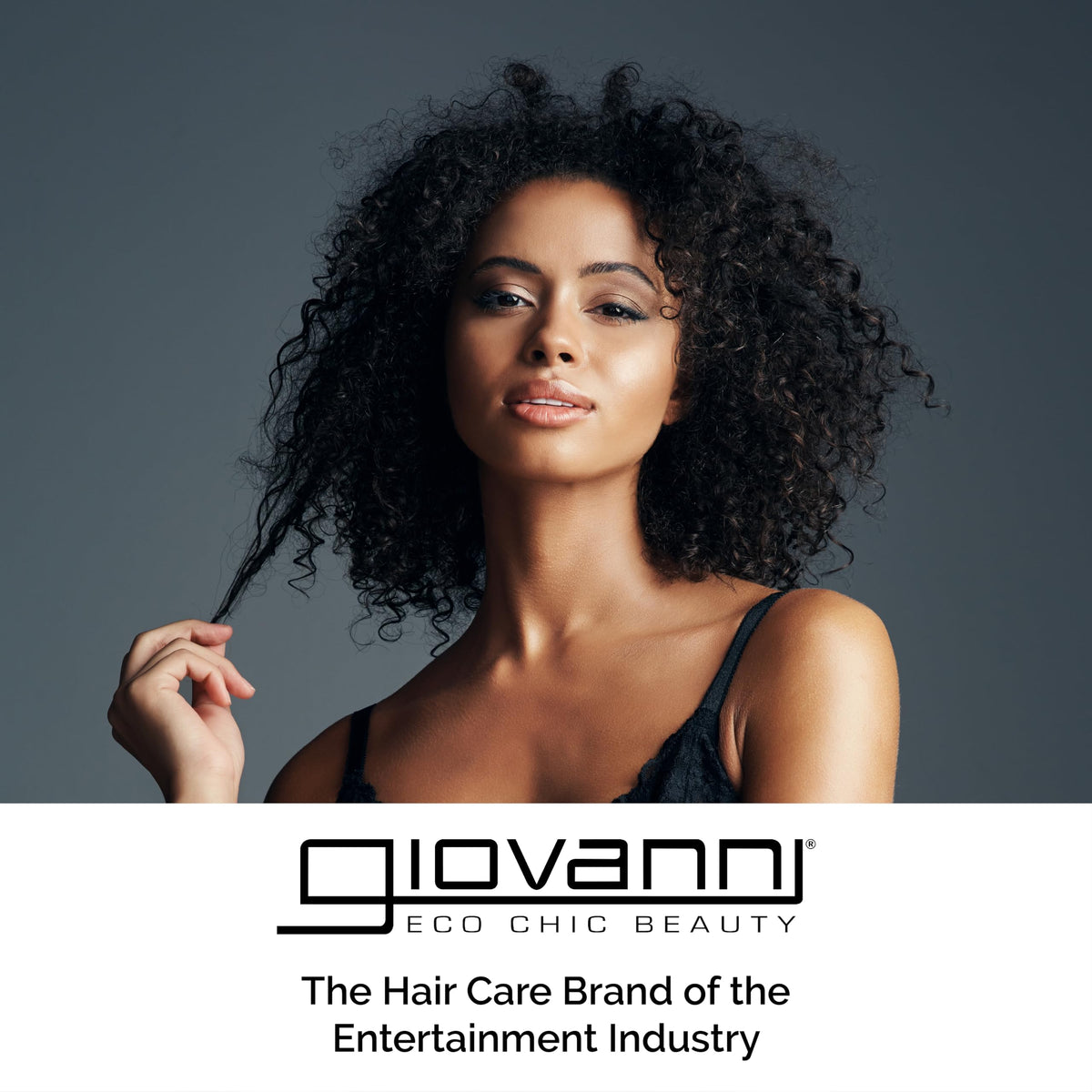 GIOVANNI shampoo texture being poured to show cooling formula and clarity