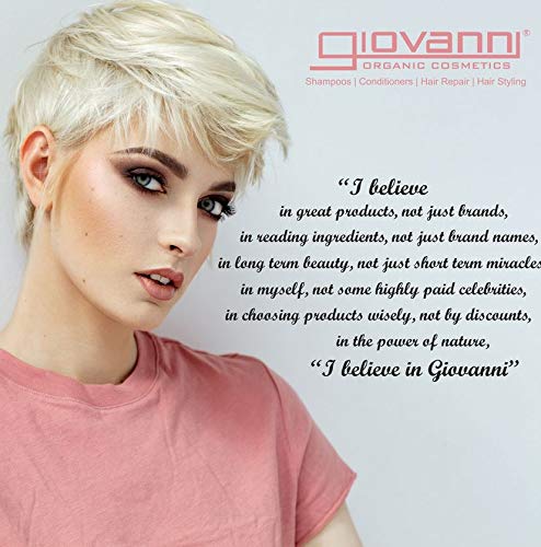 Giovanni Root 66 after styling showing fuller, bouncy hair