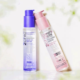 GIOVANNI serum texture on hand highlighting lightweight feel and quick absorption