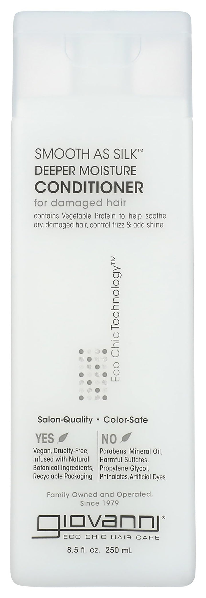 GIOVANNI front packaging showing bottle and product name for easy identification