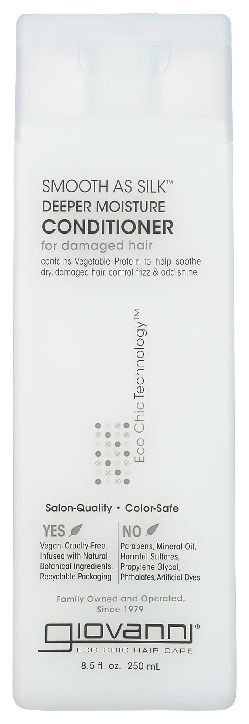 GIOVANNI front packaging showing bottle and product name for easy identification
