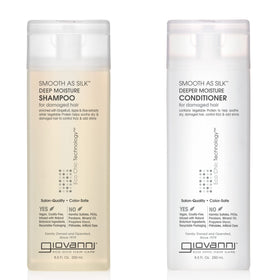 GIOVANNI front packaging showing both bottles and benefits