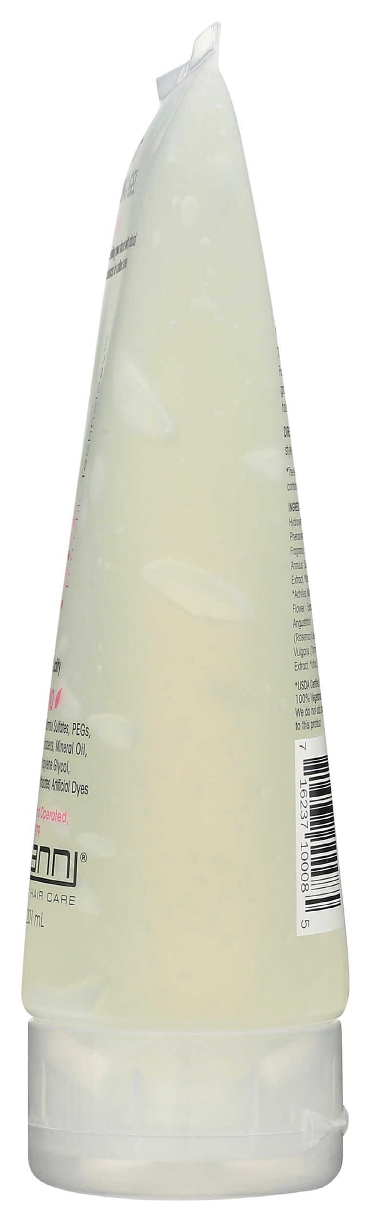 GIOVANNI bottle on recyclable background emphasizing eco-friendly packaging