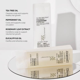 GIOVANNI shampoo foam texture illustrating gentle, clarifying lather