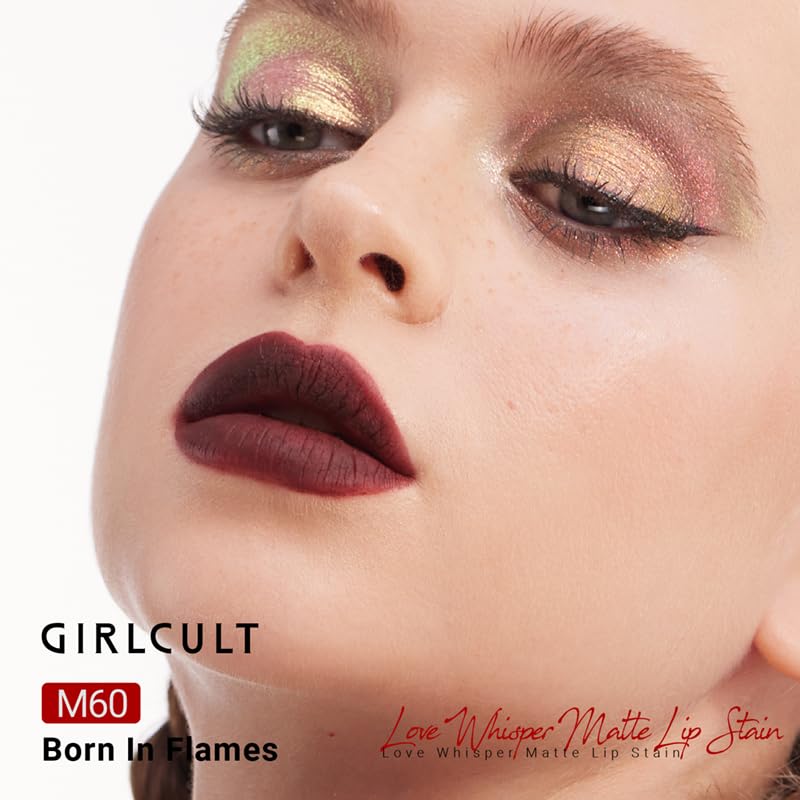 GIRLCULT swatch on arm displaying buildable pigmentation and blendable finish