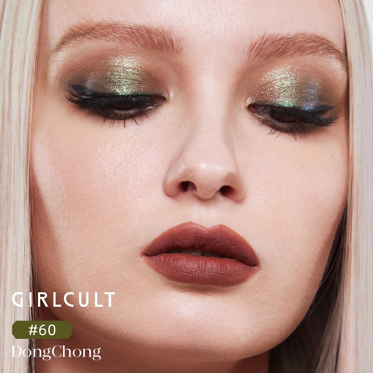 arm swatches of GIRLCULT shades showing color payoff and blendability benefits