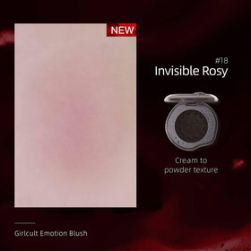 GIRLCULT close-up texture shot highlighting cream-to-powder finish