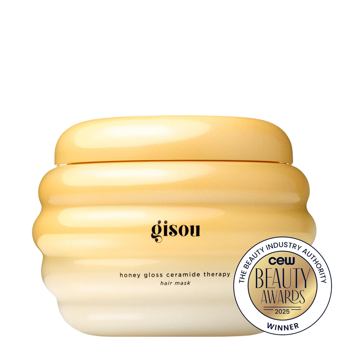 Gisou mask staged in bathroom for a relaxing at-home hair ritual
